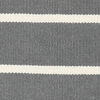 Dhurrie Stripe Rug - Grey