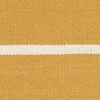 Dhurrie Stripe Rug - Mustard yellow / Yellow