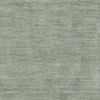 Handloom fringes Rug - Light green