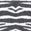 Zebra Tapete - Preto