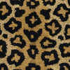 Leopard Teppe - Beige