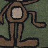 Savann Handtufted 絨毯 - フォレストグリーン