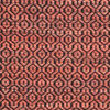 Alva Rug - Rust red / Black