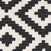 Torun 絨毯 - ブラック / ホワイト