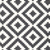 Torun 絨毯 - ブラック / ホワイト