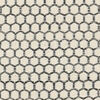 Kilim Honey Comb Rug - Cream white / Black Kilim Honey Comb Rug - Cream white / Black
