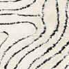 Chaima Rug - Cream white / Black