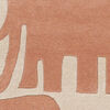 Africa Handtufted Teppe - Terrakotta