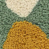 Thalassa tappeto da bagno - Verde / Bianco naturale