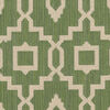 Zellige Rug - Green / Beige