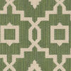 Zellige Rug - Green / Beige