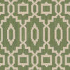 Zellige Rug - Green / Beige