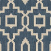 Zellige Rug - Blue / Beige