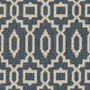 Zellige Rug - Blue / Beige