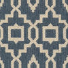 Zellige Rug - Blue / Beige