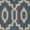 Zellige Rug - Blue / Beige