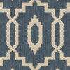 Zellige Rug - Blue / Beige