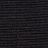 Jute Ribbed Rug - Charcoal grey