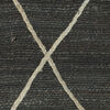 Diamond Jute Rug - Grey