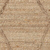 Diamond Jute Rug - Beige