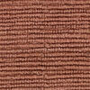 Jute Ribbed Tapis - Rouge cuivre