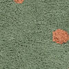 Apple tree Rug - Green / Terracotta