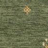 Gabbeh Giza Rug - Forest green