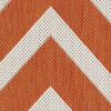 Capri Rug - Rust red