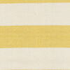 Cotton stripe Vloerkleed - Geel