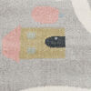 Road map Rug - Light grey / Multicolor