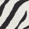 Zebras Rug - Black / Cream white