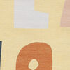 Alphabet Rug - Light yellow / Multicolor