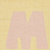 Alphabet Rug - Light yellow / Multicolor